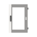 Striebel 2CPX010861R9999 TZT205 Transparente Tür 2FB...