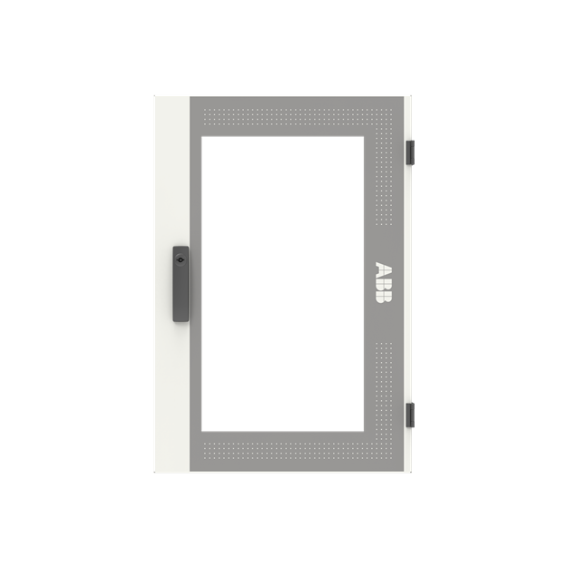 Striebel 2CPX010877R9999 TZT205R Transparente Tür 2FB / 5RE Tür rechts mit Sichscheibe