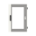 Striebel 2CPX010877R9999 TZT205R Transparente Tür 2FB / 5RE Tür rechts mit Sichscheibe