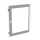 Striebel 2CPX010890R9999 TZT306L Transparente Tür 3FB / 6RE Tür links mit Sichtscheibe