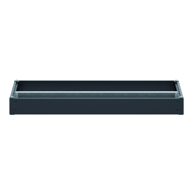 Striebel 2CPX010986R9999 TZX410 Sockel 100mm für TwinLine X T400/H100/B1050mm, pulverb. RAL 9005