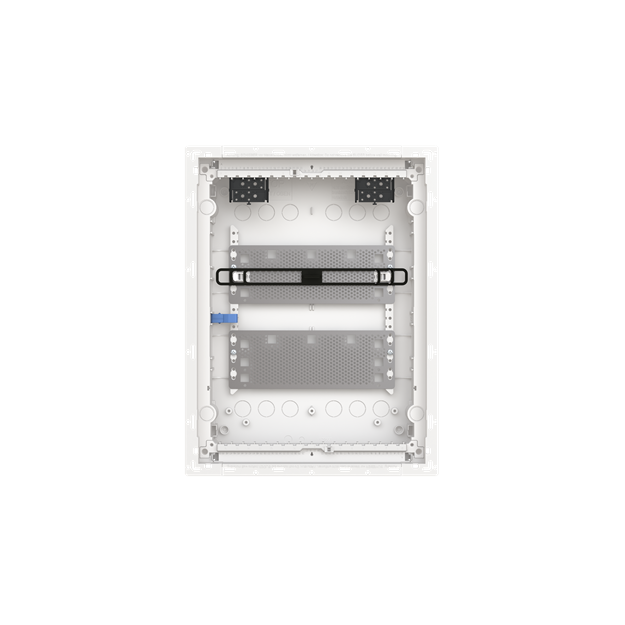 Striebel 2CPX031394R9999 UK624MB Media-Verteiler, Unterputz 2-reihig, ohne Tür und Blendrahmen