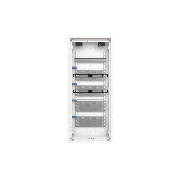 Striebel 2CPX031397R9999 UK660MB Media-Verteiler, Unterputz 5-reihig, ohne Tür und Blendrahmen