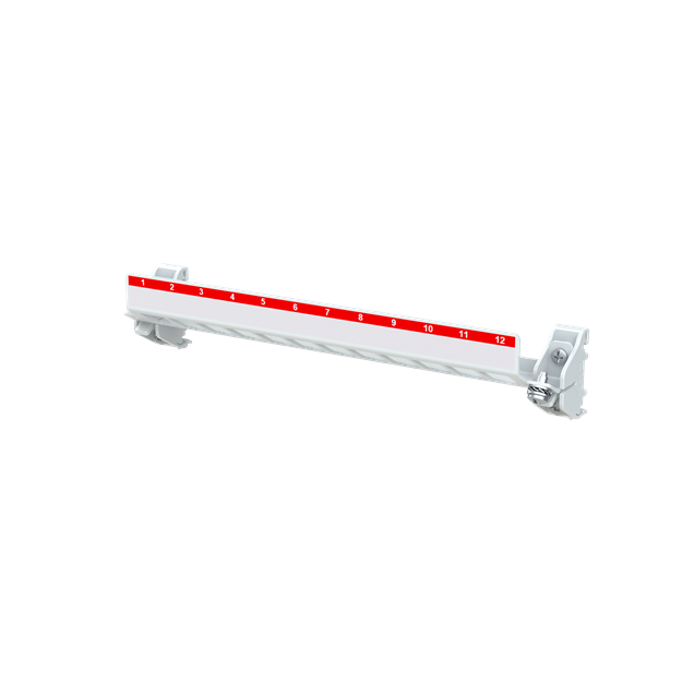 Striebel 2CPX031435R9999 ZE332 Patchpanel 12 fach E-Dat Zubehör