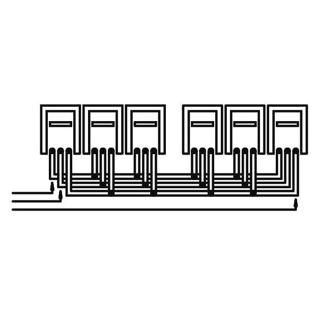 Striebel 2CPX060450R9999 ZH311 Sammelschienen-System Für Modul M(B)T336