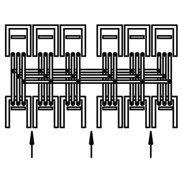 Striebel 2CPX060451R9999 ZH312 Sammelschienen-System Für Modul M(B)T337