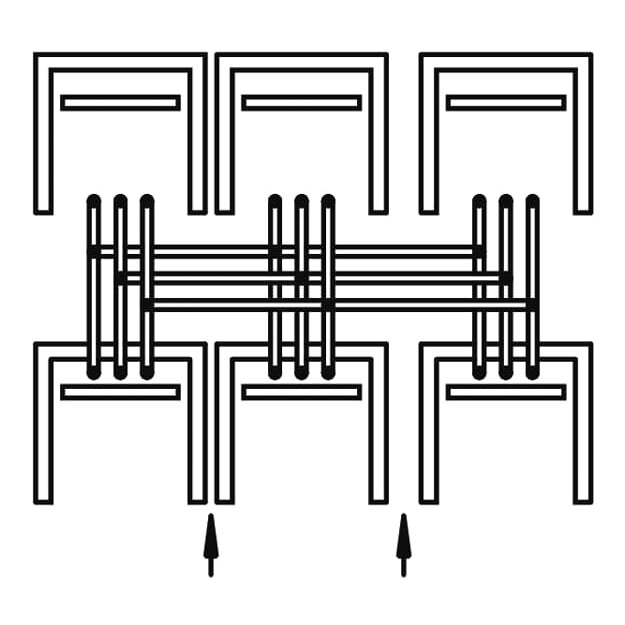 Striebel 2CPX060457R9999 ZH318 Sammelschienen-System Für Modul M(B)T343