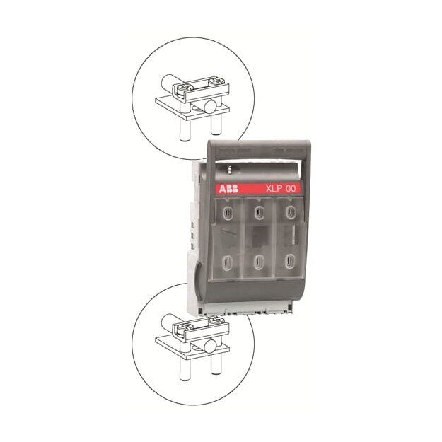 Striebel 2CPX062948R9999 ZH412 NH-Lasttrenner NH00 160A mit Bügelklemmen bis 50 mm²