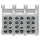Striebel 2CPX054365R9999 ZHK253 Hauptleitungsabzweigklemme 25mm² 3polig/4x Klemmstellen Ausführung C