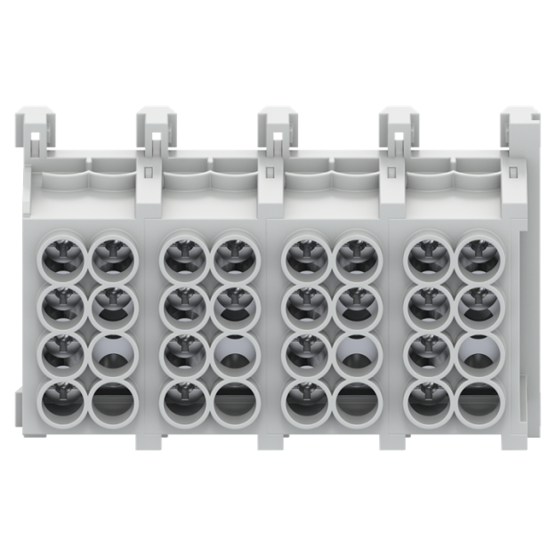 Striebel 2CPX054366R9999 ZHK254 Hauptleitungsabzweigklemme 25mm² 4polig/4x Klemmstellen Ausführung C