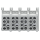 Striebel 2CPX054366R9999 ZHK254 Hauptleitungsabzweigklemme 25mm² 4polig/4x Klemmstellen Ausführung C
