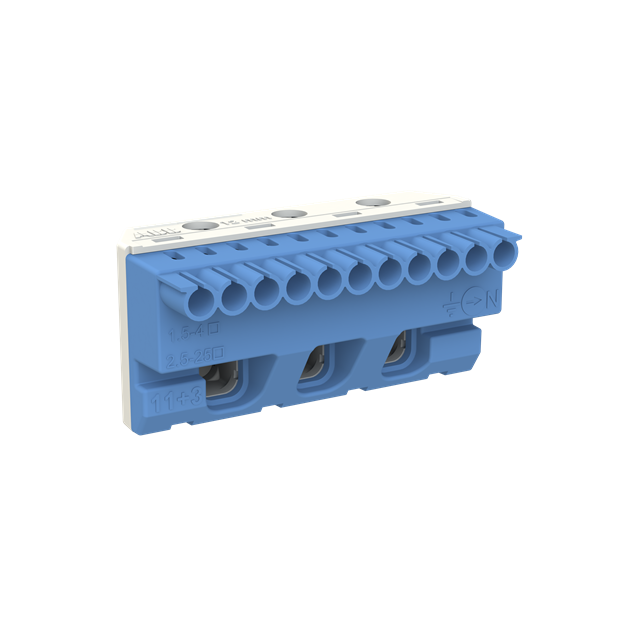 Striebel 2CPX062753R9999 ZK113B N-Klemmenblock 11x4+3x25qmm Quick-Steckklemme