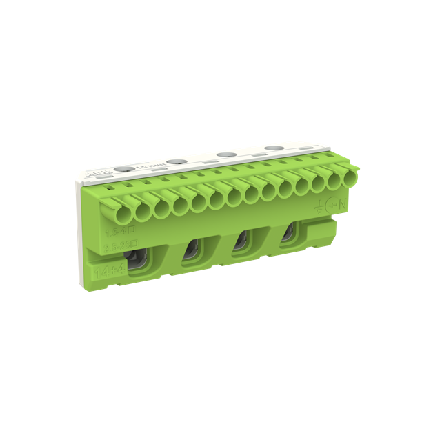 Striebel 2CPX062760R9999 ZK144G PE-Klemmenblock 14x4+4x25qmm Quick-Steckklemme