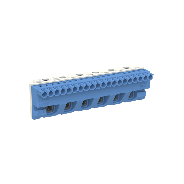Striebel 2CPX062756R9999 ZK206B N-Klemmenblock 20x4+6x25qmm Quick-Steckklemme