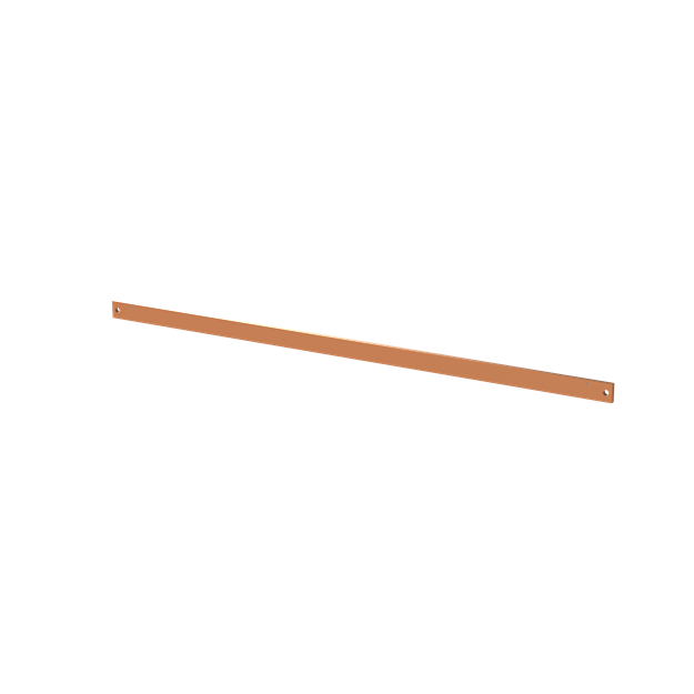 Striebel 2CPX041904R9999 ZX1035 Cu-Schiene 40x10mm, L:1246mm Kupferschiene, lose Lieferung