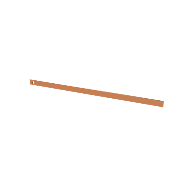 Striebel 2CPX041919R9999 ZX1053 Cu-Schiene 20x5mm, L:548mm Kupferschiene, lose Lieferung