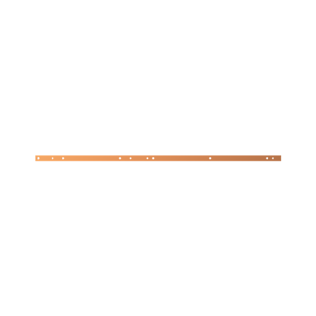 Striebel 2CPX041934R9999 ZX1068 Cu-Schiene 30x10mm, L:1298mm Kupferschiene, lose Lieferung