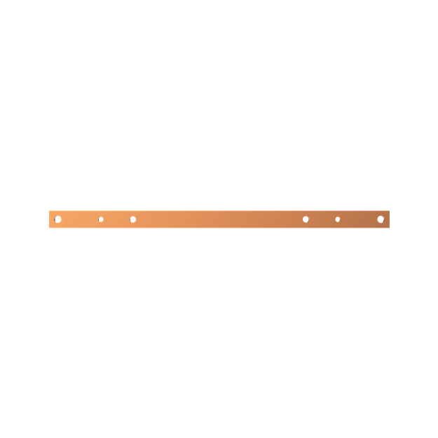 Striebel 2CPX041967R9999 ZX1105 Cu-Schiene 30x10mm, L:600mm Kupferschiene, lose Lieferung