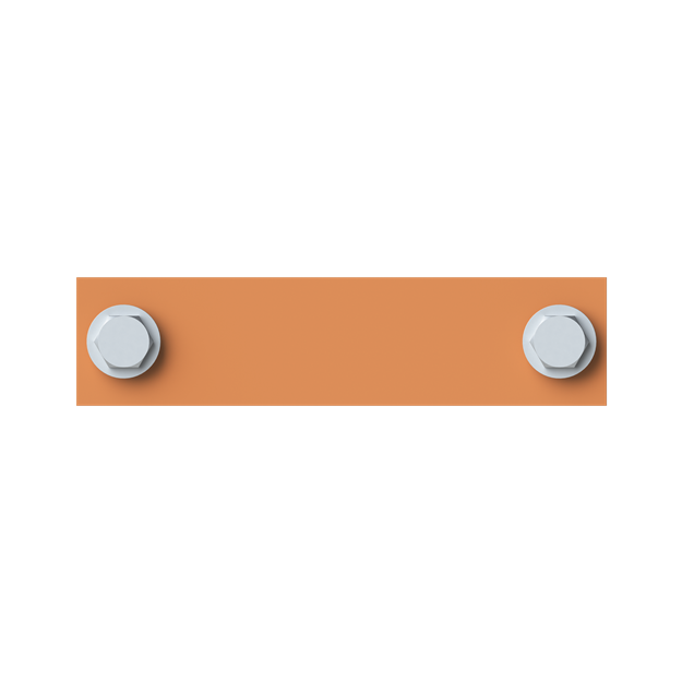 Striebel 2CPX042887R9999 ZX1186 Sammelschienenverbinder Cu 40x10, 1-polig