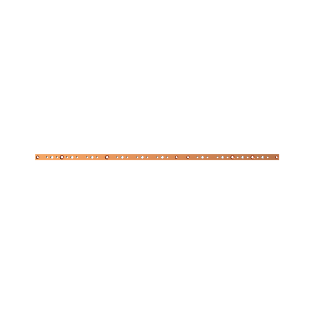 Striebel 2CPX042271R9999 ZX1224 Cu-Schienen 30x10mm, L: 1215mm Kupferschiene, lose Lieferung