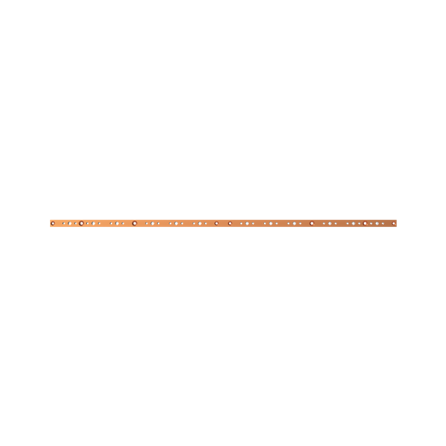 Striebel 2CPX042272R9999 ZX1225 Cu-Schienen 30x10mm, L: 1465mm Kupferschiene, lose Lieferung