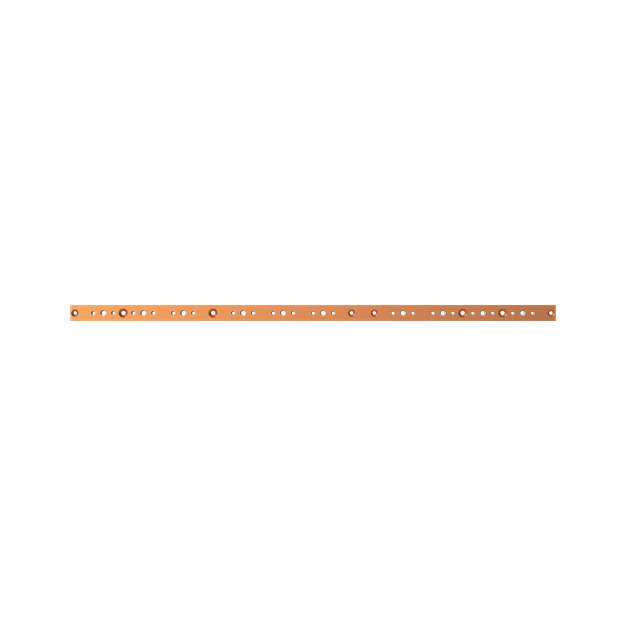 Striebel 2CPX042277R9999 ZX1230 Cu-Schienen 40x10mm, L: 1215mm Kupferschiene, lose Lieferung