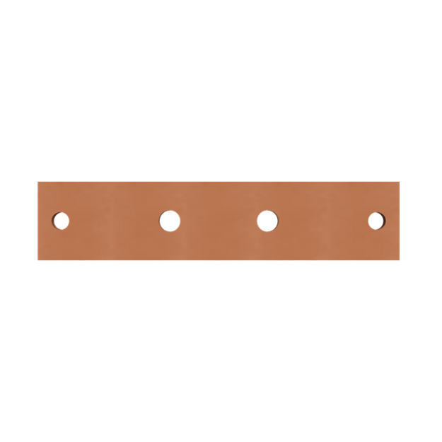 Striebel 2CPX042226R9999 ZX2032 Cu-Schiene 40x10mm, L:434mm Kupferschiene, lose Lieferung