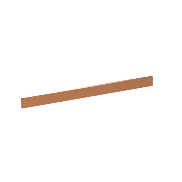 Striebel 2CPX042564R9999 ZX2077 Cu-Schiene 30x10mm, L:445mm Kupferschiene, lose Lieferung