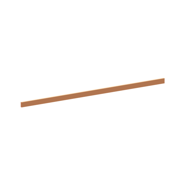Striebel 2CPX042566R9999 ZX2079 Cu-Schiene 30x10mm, L:945mm Kupferschiene, lose Lieferung