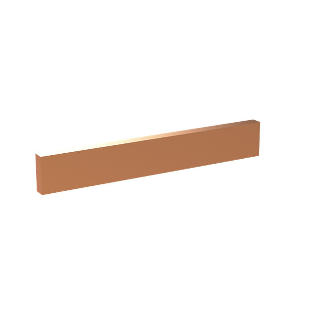 Striebel 2CPX042568R9999 ZX2082 Cu-Schiene 30x10mm, L:201mm Kupferschiene, lose Lieferung