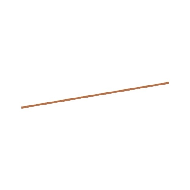 Striebel 2CPX042576R9999 ZX2091 Cu-Schiene 12x5mm, L:997mm Kupferschiene, lose Lieferung