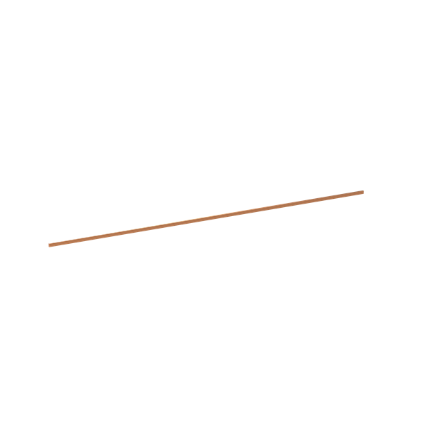 Striebel 2CPX042577R9999 ZX2092 Cu-Schiene 12x5mm, L:1247mm Kupferschiene, lose Lieferung
