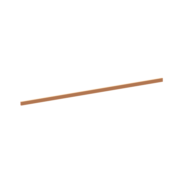 Striebel 2CPX042579R9999 ZX2095 Cu-Schiene 12x5mm, L:527mm Kupferschiene, lose Lieferung