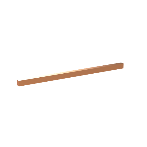 Striebel 2CPX042583R9999 ZX2100 Cu-Schiene 12x10mm, L:247mm Kupferschiene, lose Lieferung