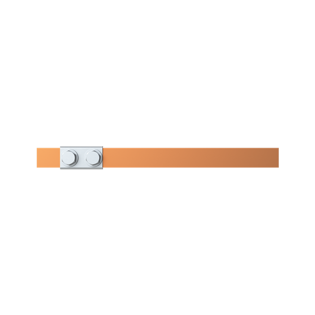 Striebel 2CPX042636R9999 ZX2230 Cu-Schiene 20x5mm, L: 200+43mm Kupferschiene, lose Lieferung
