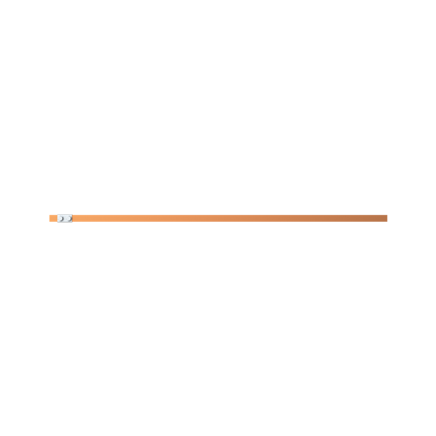 Striebel 2CPX042639R9999 ZX2233 Cu-Schiene 20x5mm, L: 950+43mm Kupferschiene, lose Lieferung