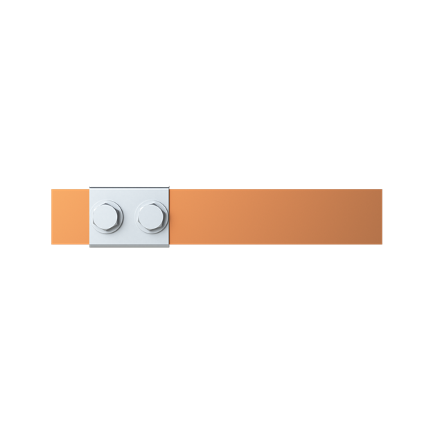 Striebel 2CPX042642R9999 ZX2236 Cu-Schiene 30x5mm, L: 138+43mm Kupferschiene, lose Lieferung