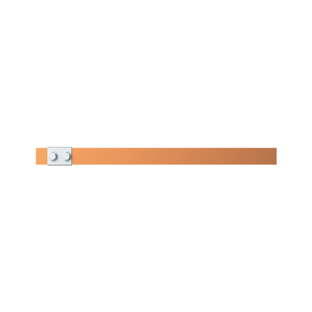 Striebel 2CPX042643R9999 ZX2237 Cu-Schiene 30x5mm, L: 388+43mm Kupferschiene, lose Lieferung