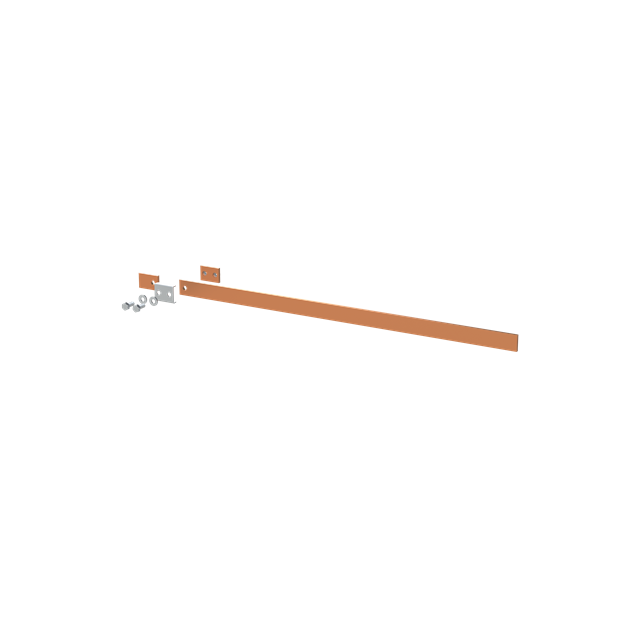 Striebel 2CPX042650R9999 ZX2244 Cu-Schiene 30x5mm, L: 700+43mm Kupferschiene, lose Lieferung