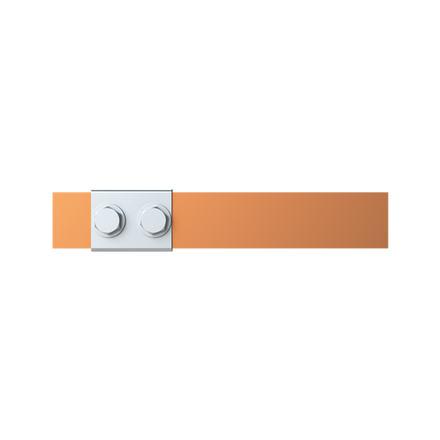 Striebel 2CPX042654R9999 ZX2248 Cu-Schiene 30x10mm, L: 138+43mm Kupferschiene, lose Lieferung
