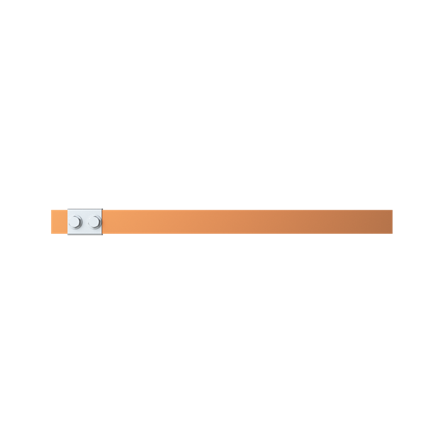 Striebel 2CPX042655R9999 ZX2249 Cu-Schiene 30x10mm, L: 388+43mm Kupferschiene, lose Lieferung