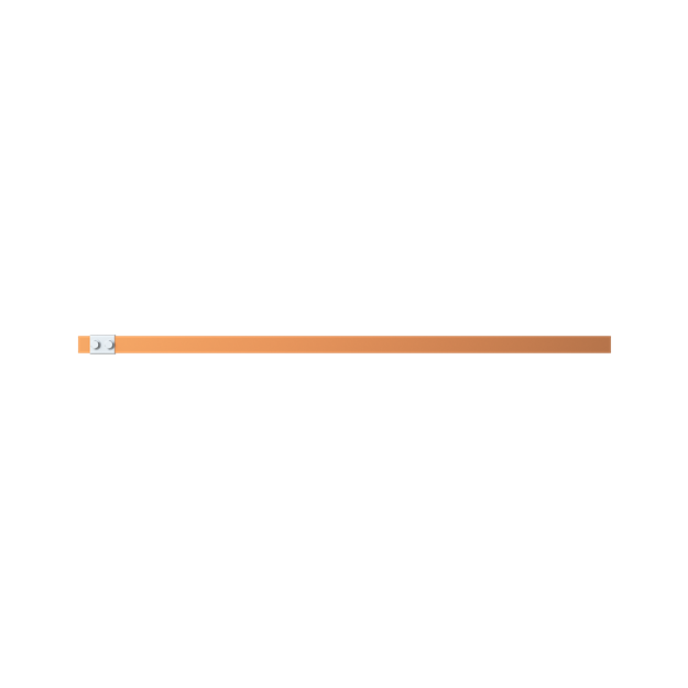 Striebel 2CPX042657R9999 ZX2251 Cu-Schiene 30x10mm, L: 888+43mm Kupferschiene, lose Lieferung