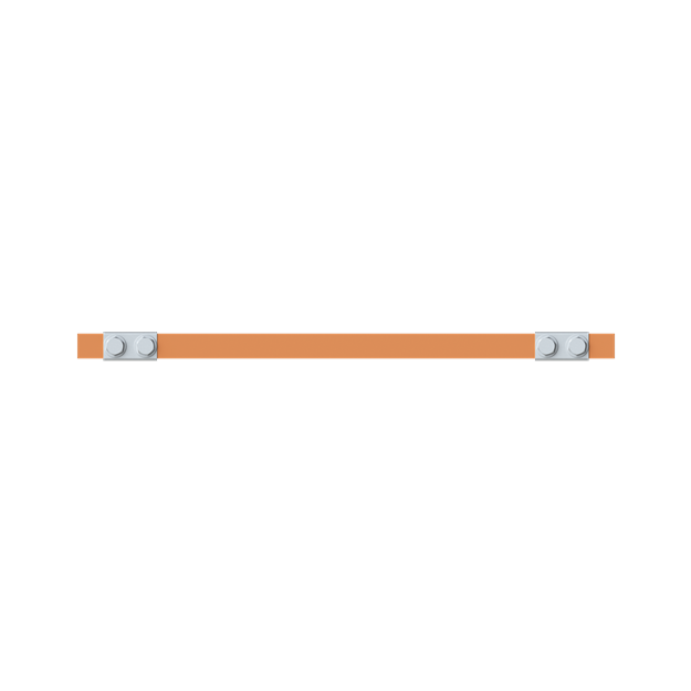 Striebel 2CPX042715R9999 ZX2325 Cu-Schiene 20x5mm, L: 43+345+43 Kupferschiene, lose Lieferung