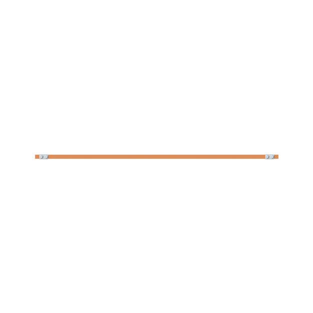 Striebel 2CPX042718R9999 ZX2328 Cu-Schiene 20x5mm, L: 43+1095+43 Kupferschiene, lose Lieferung