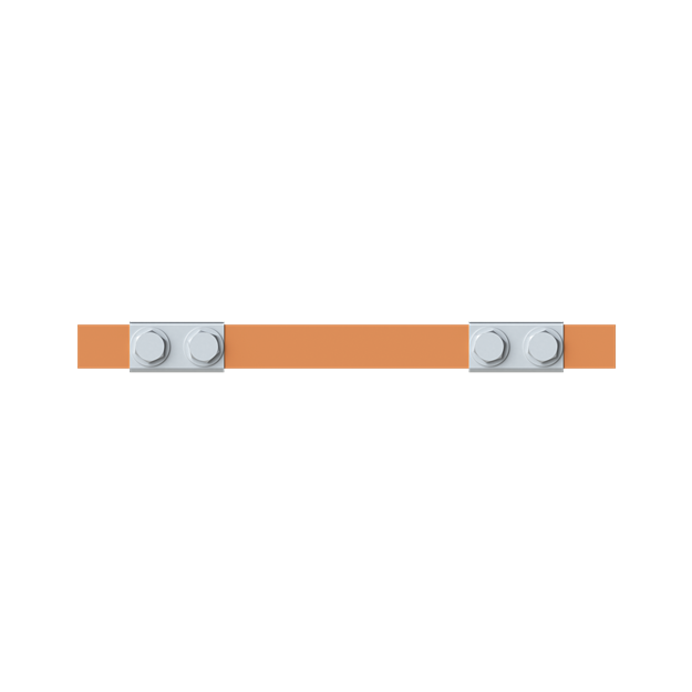Striebel 2CPX042720R9999 ZX2330 Cu-Schiene 20x5mm, L: 43+154+43 Kupferschiene, lose Lieferung