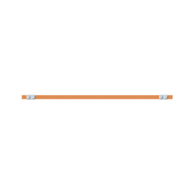 Striebel 2CPX042722R9999 ZX2332 Cu-Schiene 20x5mm, L: 43+654+43 Kupferschiene, lose Lieferung
