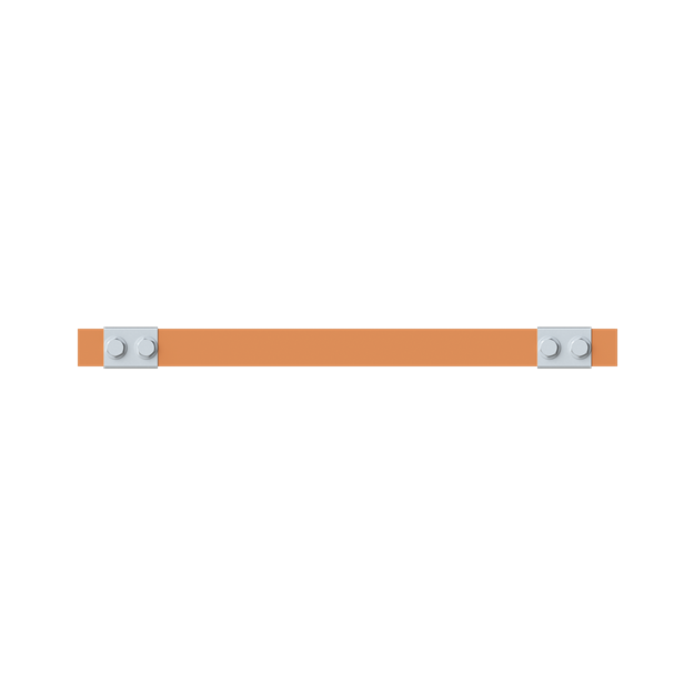 Striebel 2CPX042727R9999 ZX2337 Cu-Schiene 30x5mm, L: 43+345+43 Kupferschiene, lose Lieferung