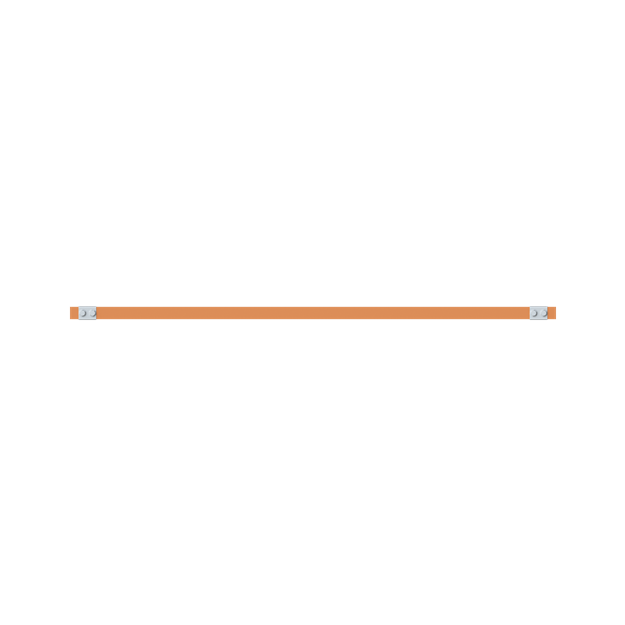 Striebel 2CPX042730R9999 ZX2340 Cu-Schiene 30x5mm, L: 43+1095+43 Kupferschiene, lose Lieferung