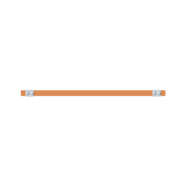 Striebel 2CPX042734R9999 ZX2344 Cu-Schiene 30x5mm, L: 43+654+43 Kupferschiene, lose Lieferung