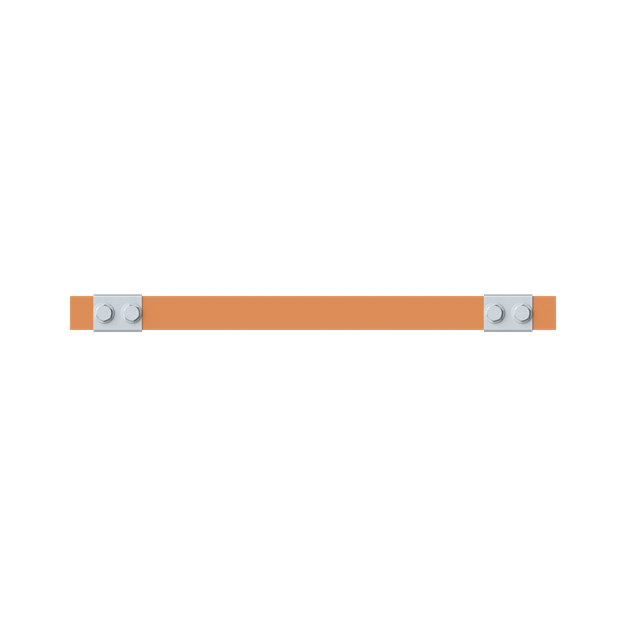 Striebel 2CPX042739R9999 ZX2349 Cu-Schiene 30x10mm, L: 43+345+43 Kupferschiene, lose Lieferung